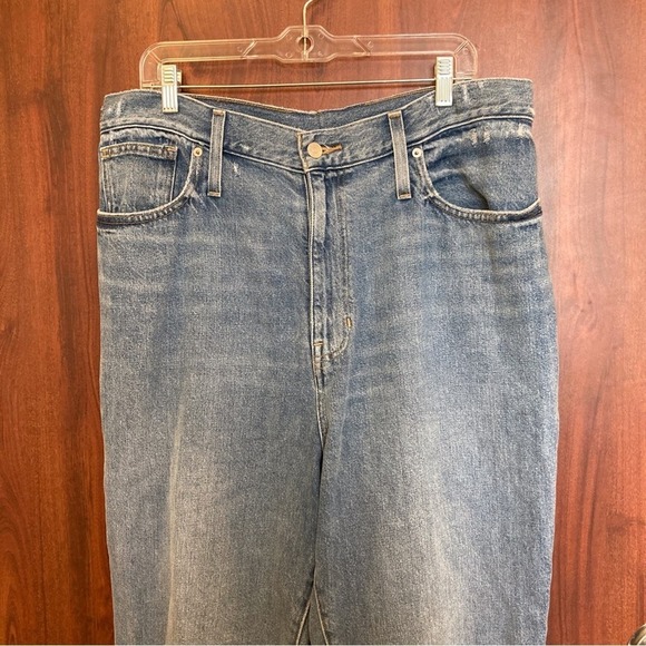 MADEWELL The MomJean in Melva Wash Size 34 - Picture 4 of 9